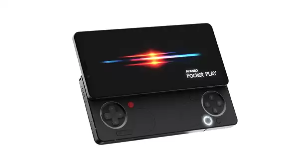 致敬Xperia Play！AYANEO Pocket PLAY游戏手机首次亮相：侧滑设计、全功能手柄