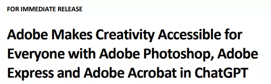修图神器PS正式搬进ChatGPT：用户一句话即可进行编辑