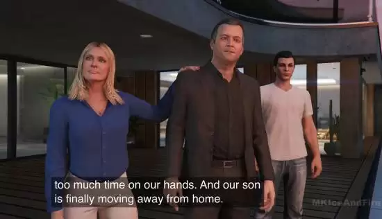 GTA Online冬更上线，麦克回归引四主角齐聚，吉米离家剧情暗藏续作伏笔