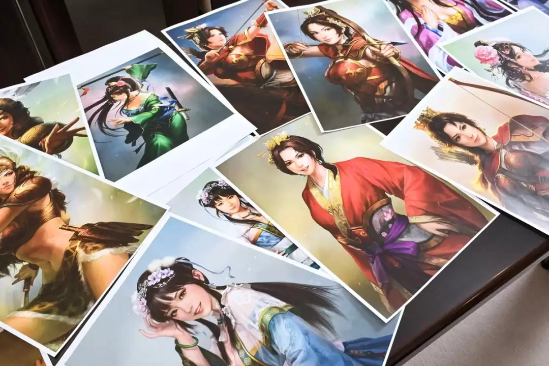 光荣《三国志》诞生40周年 部分角色插画设计的变迁