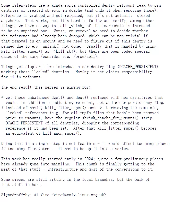 Linux 内核将移除 d_genocide 函数,因为不够“包容”