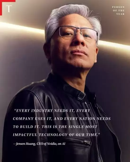 黄仁勋：AI将使全球GDP增长5倍 每个国家都需要打造它