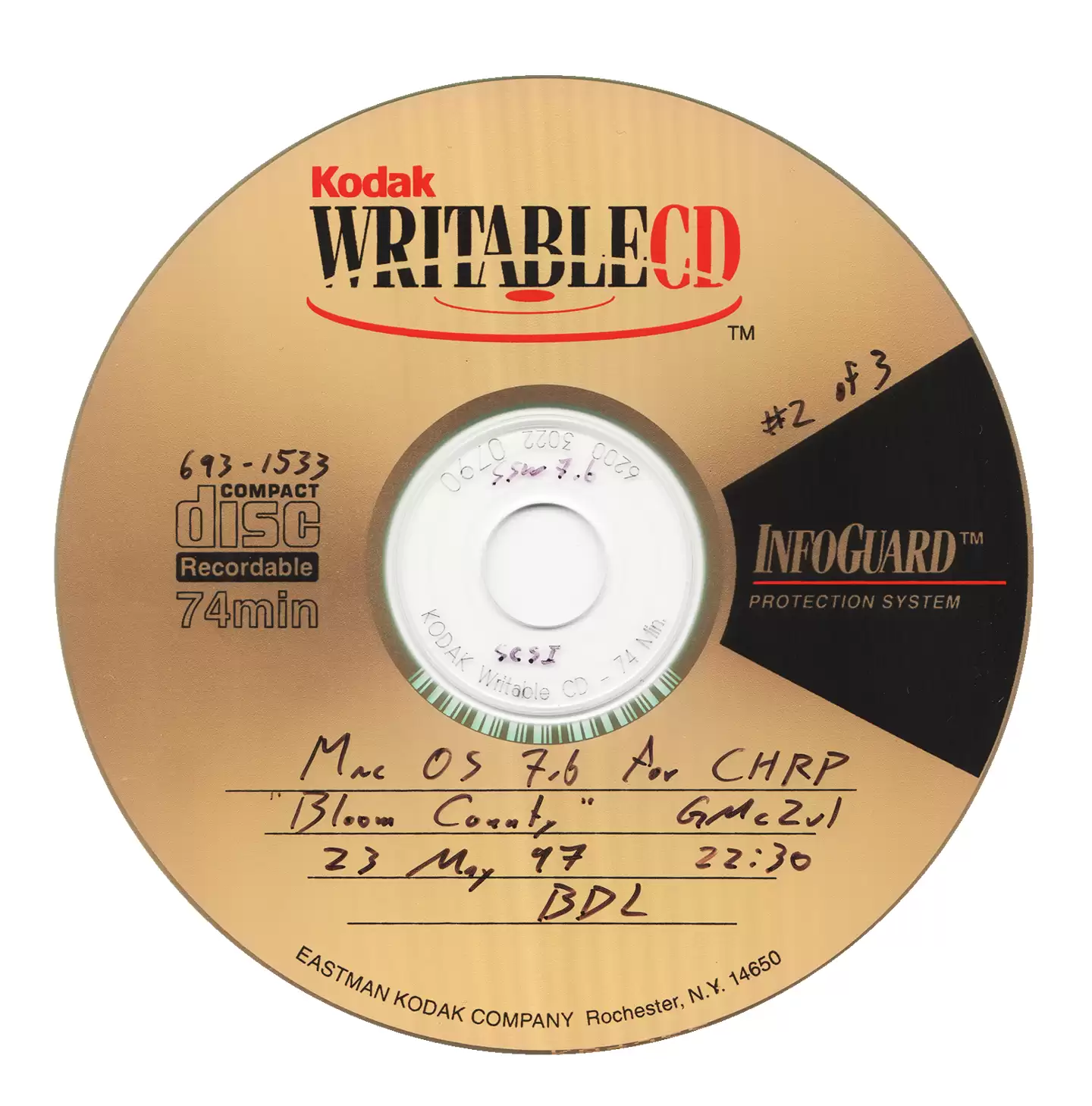 官方“黑苹果”遗珠,尘封28年的CHRP版Mac OS 7.6光盘泄露