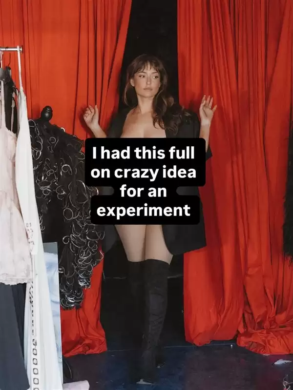 廣告女郎變身活菩薩