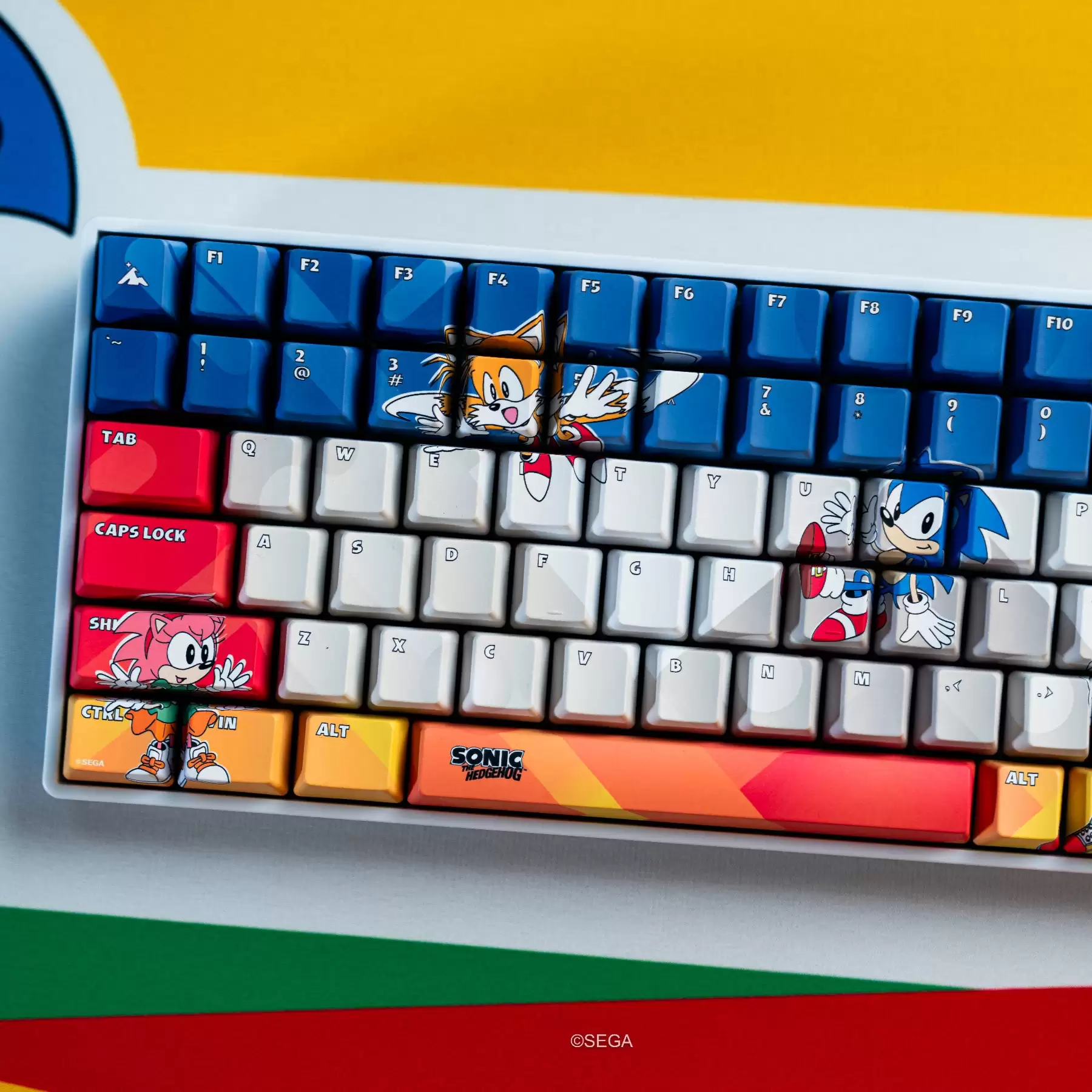 Higround 推出第二弹世嘉联名键盘外设,索尼克与 Dreamcast 游戏机主题
