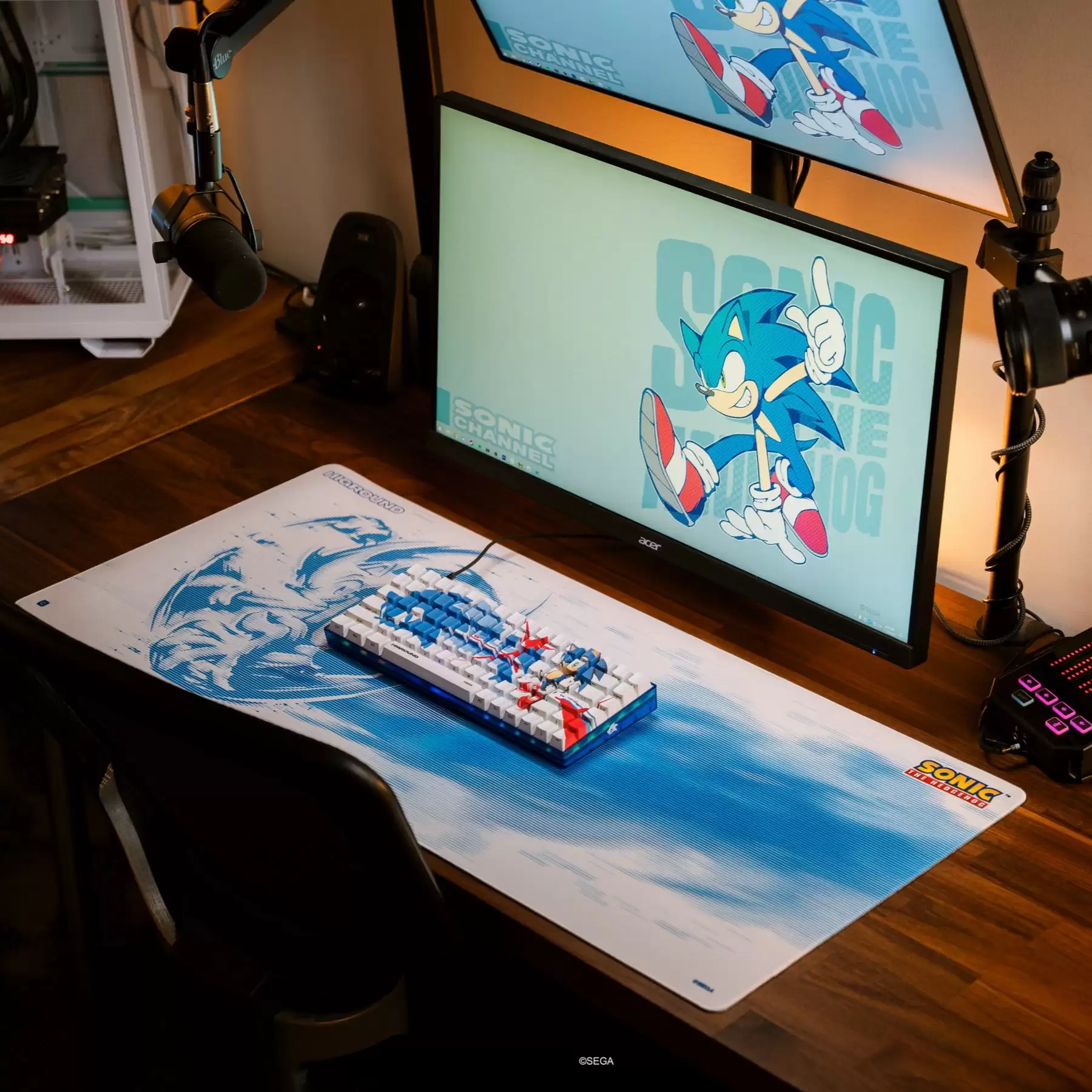Higround 推出第二弹世嘉联名键盘外设,索尼克与 Dreamcast 游戏机主题