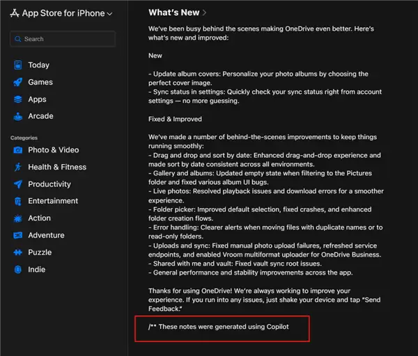 微软的小心思:借助苹果应用商店 免费推广自家Copilot