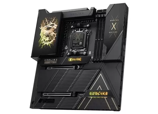 微星MEG X870E GODLIKE X十周年主板发布：要价超9000元！限量1000块