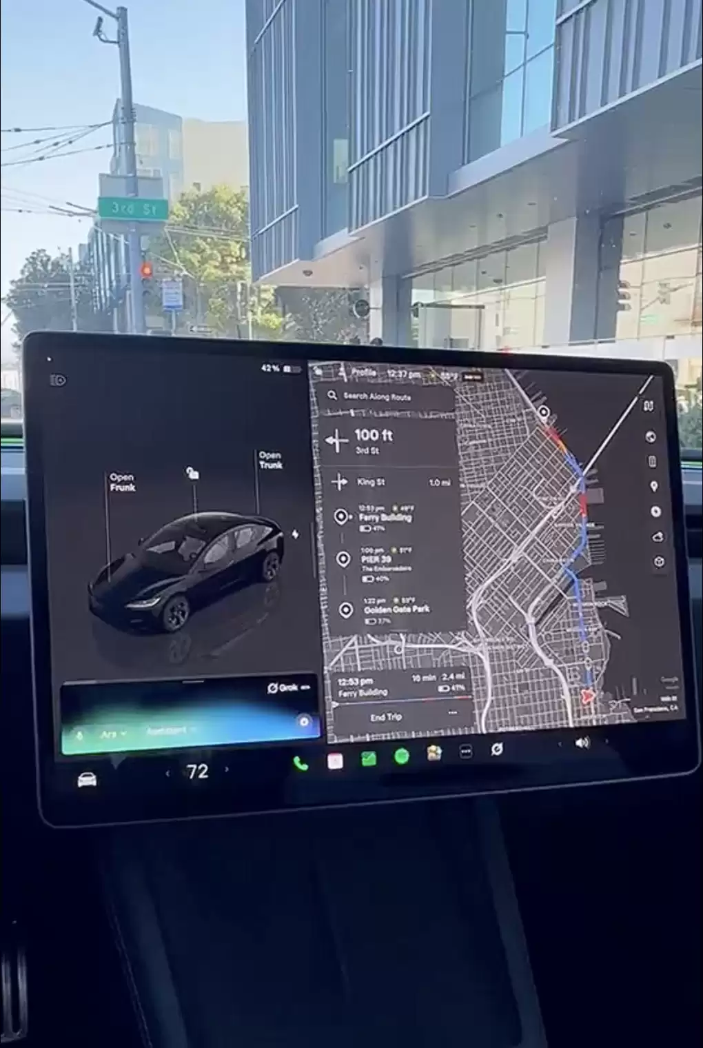 马斯克进一步打通生态：海外特斯拉车主可用Grok完成导航等操作