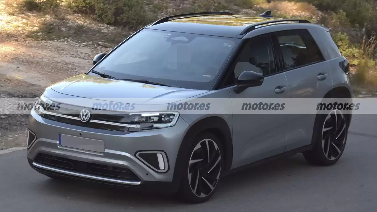 大众 ID.Cross 纯电小型 SUV 量产版谍照曝光，明年上市