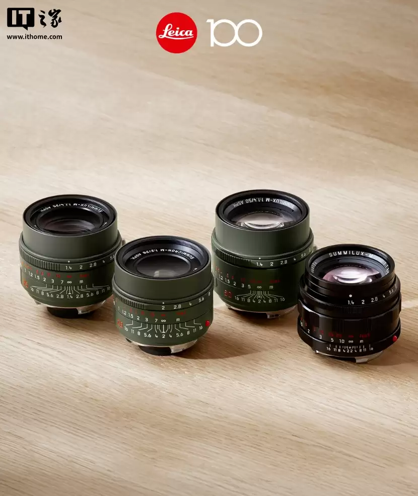 徕卡发布三款 Safari 特别版镜头及黑漆版 M 镜头,3.68 万元起