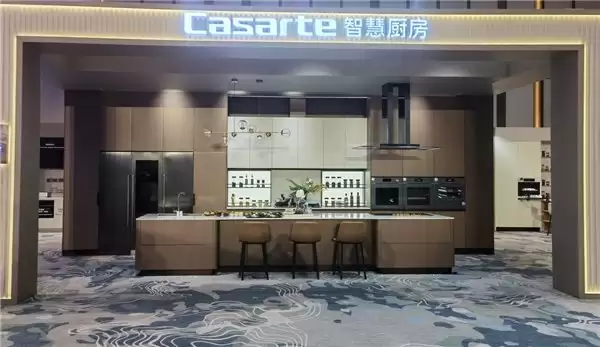 卡萨帝厨电发明双塔中岛升降烟机