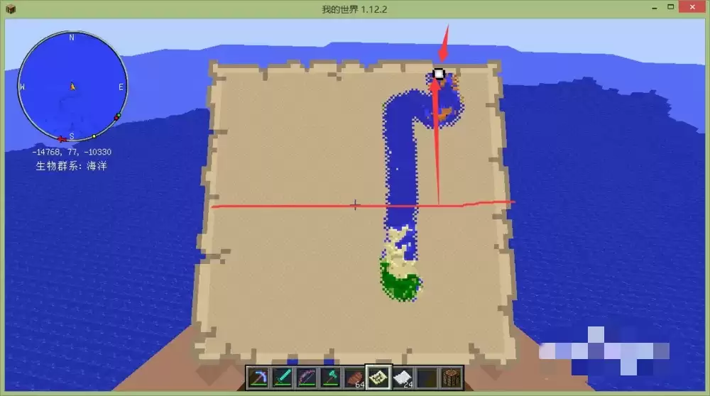 我的世界地图怎么连在一起2026