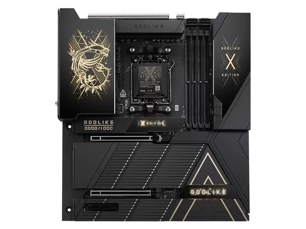微星 MEG X870E GODLIKE X 超神十周年限量版主板上巿，8888 元