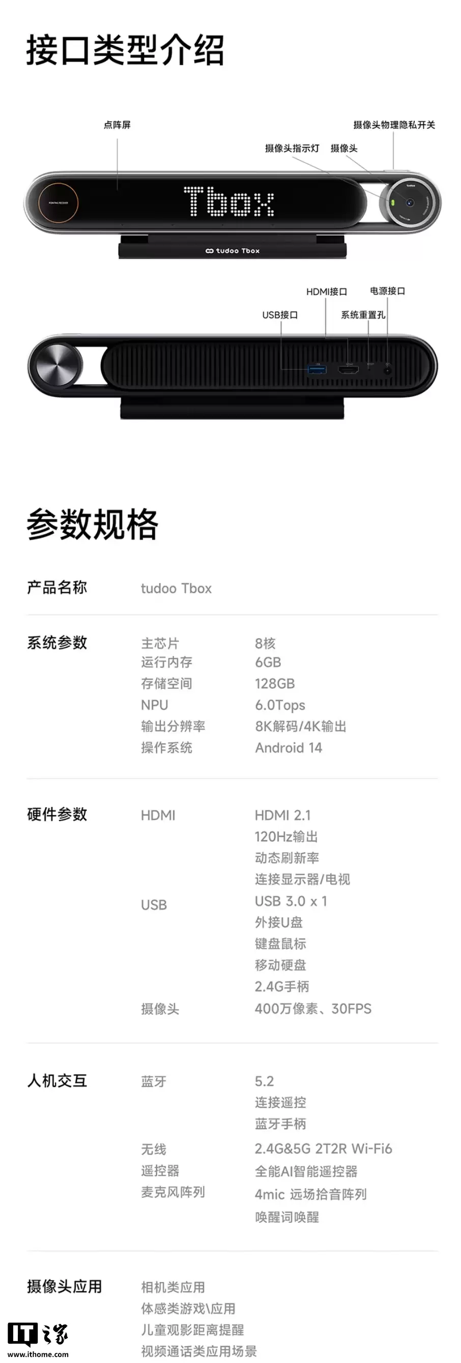 电视秒变 AI 智慧屏:TUDOO Tbox AI 主机发布,首发价 1499 元