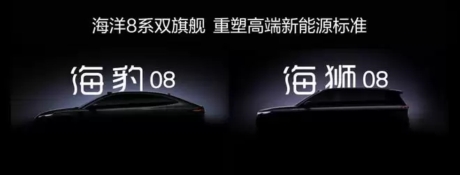 比亚迪海洋8系双旗舰命名 2026年第一季度亮相