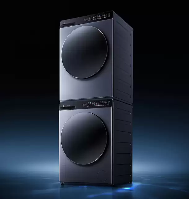 小米推出米家洗烘套装 Pro 超电解智投热泵烘12kg+12kg，国补价 6999 元