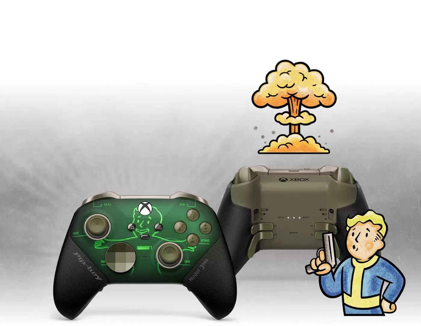 微软 Xbox 推出《辐射》哔哔小子主题无线控制器（手柄）