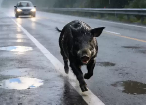 野猪闯入高速致越野车严重损毁 法院判了:高速管理方全责赔偿7万