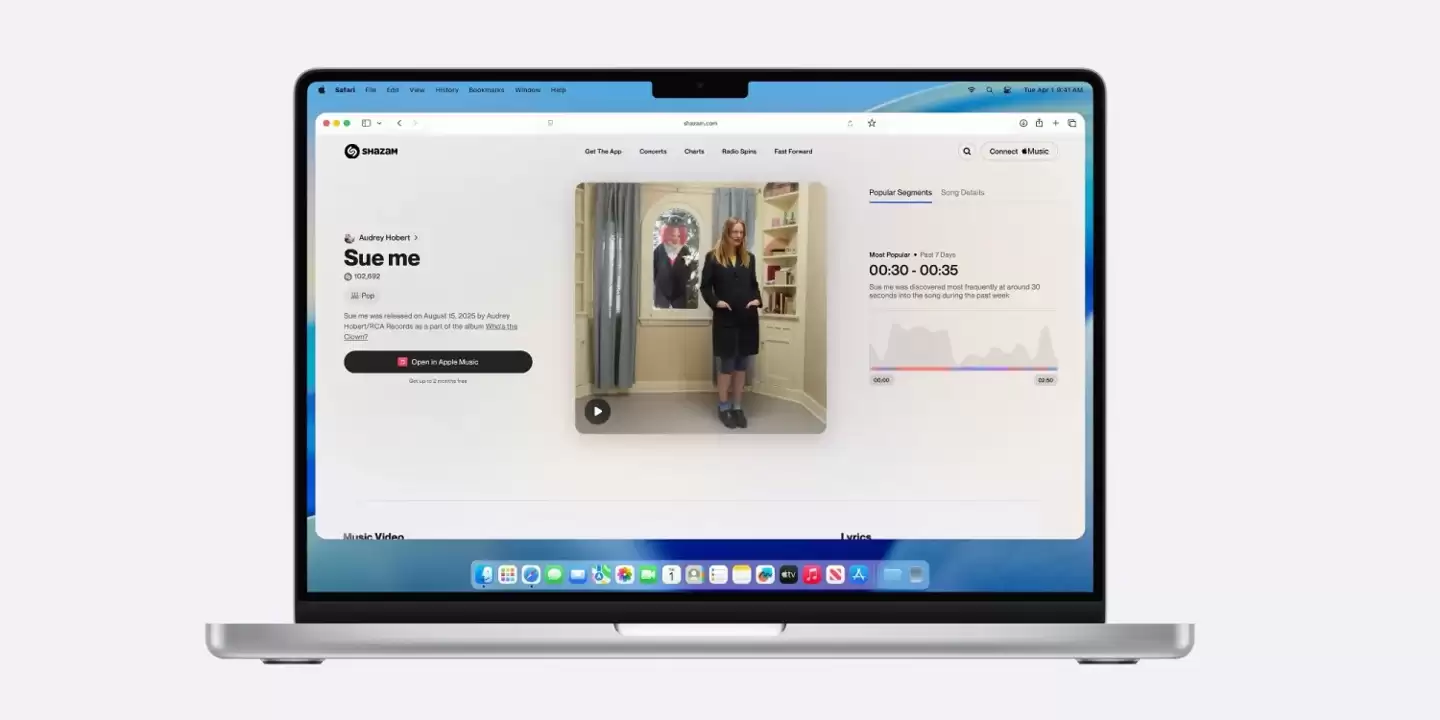 苹果 Shazam 上线“热门片段”功能，揭示音乐中最受欢迎的段落