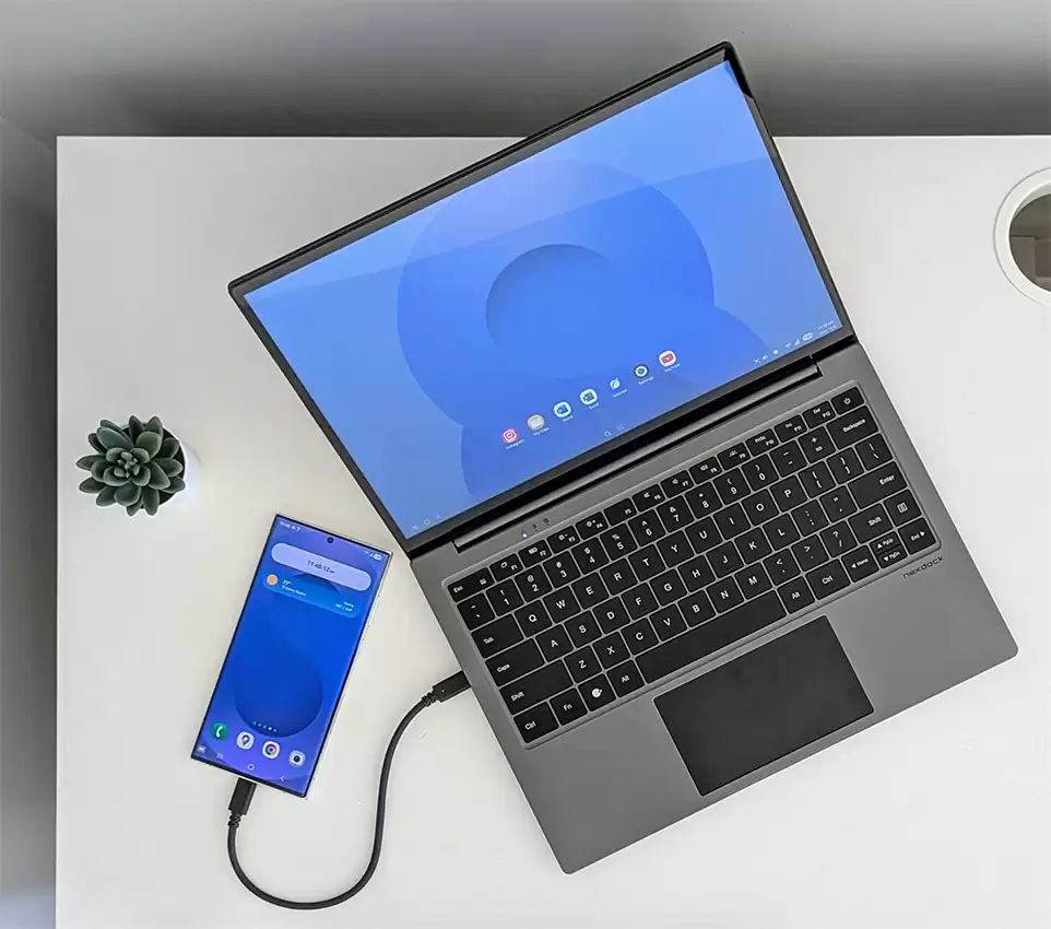 三星 DeX 最佳伴侣：NexDock 6 登场，让 Galaxy S25 等手机“变 14 英寸笔记本”