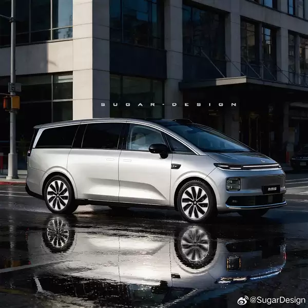 博主绘制零跑首款MPV效果图 网友：改良版理想MEGA