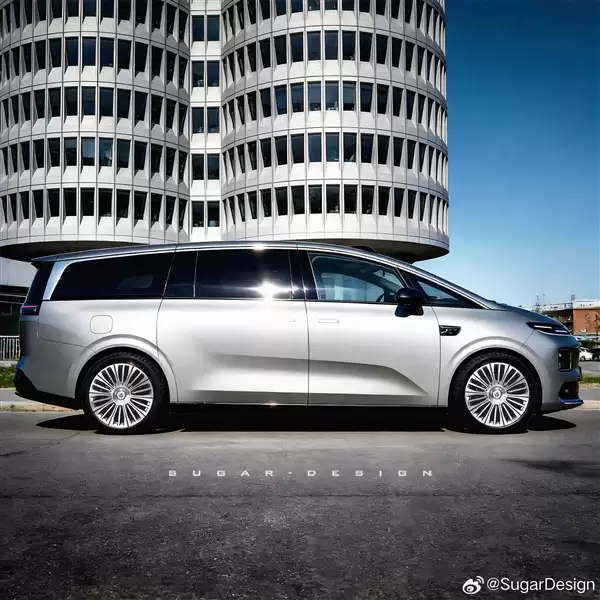 博主绘制零跑首款MPV效果图 网友：改良版理想MEGA