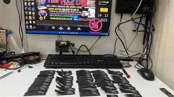 10岁熊孩子掰断老爸50块三星M.2 SSD!价值1亿越南盾