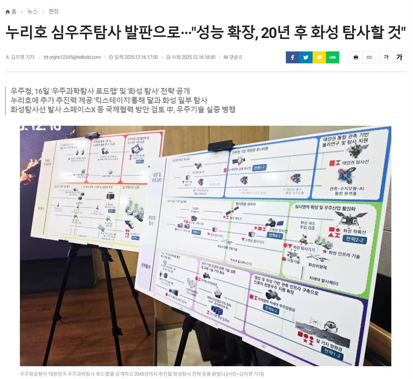 韩国发布2045火星探测战略:自主登陆与国际合作并进