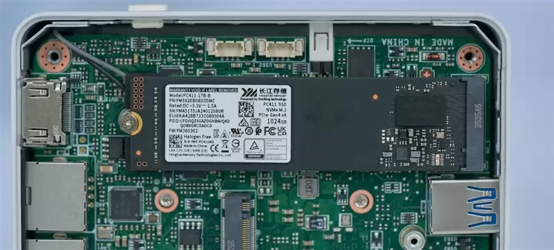微星 Cubi NUC AI迷你电脑磁盘性能测试：为什么说长江存储PC411是优秀的OEM SSD
