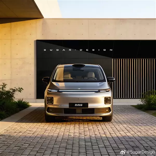 博主绘制零跑首款MPV效果图 网友：改良版理想MEGA