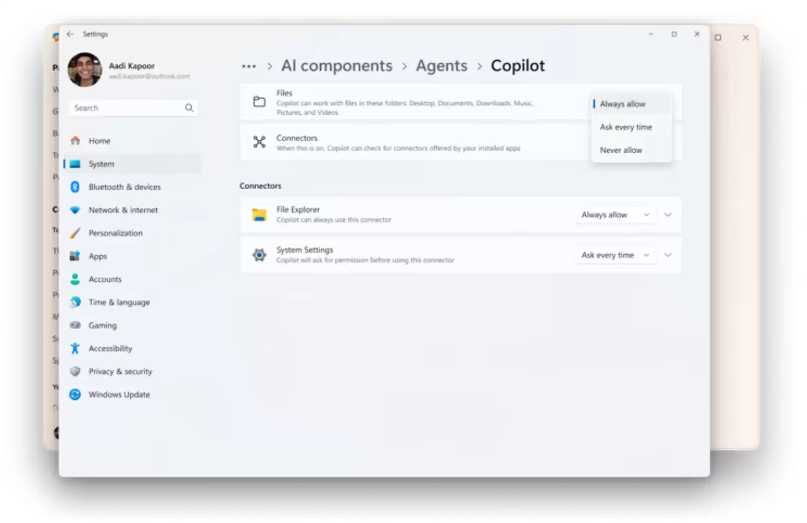 微软确认：Win11 AI 智能体访问用户文件前会先请求许可