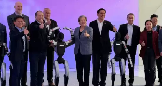 AMD CEO苏姿丰走访联想共商AI全链路合作