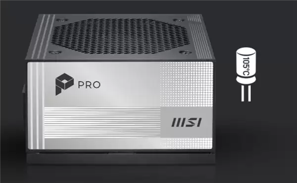 微星PRO A1000PL PCIE5电源首发699元 ATX3.1+PCIe5.1双认证