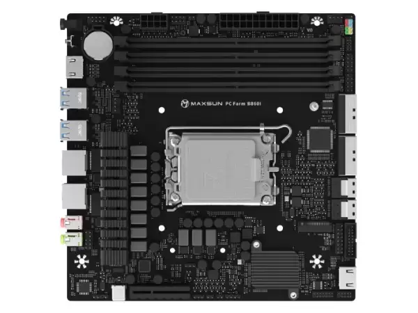 铭瑄介绍 MS-PC Farm 系列主板:处理器插槽与内存槽横置的 ITX