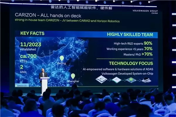 地平线征程 6 助力大众汽车智能化升级，首款合作车型将于 2025 年年底量产