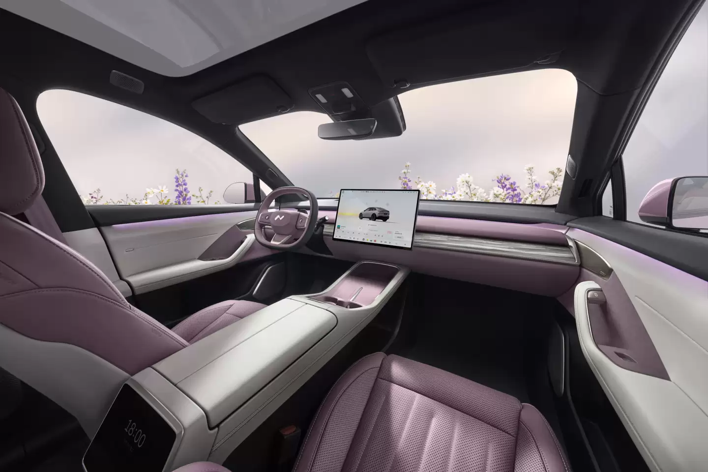 蔚来乐道 L60 紫罗兰车型上市：紫白双拼内饰，整车 21.49 万元 / 租电 15.79 万元