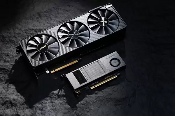 全金属外壳 帅爆！蓝戟发布单风扇迷你版Intel锐炫Pro B50专业显卡