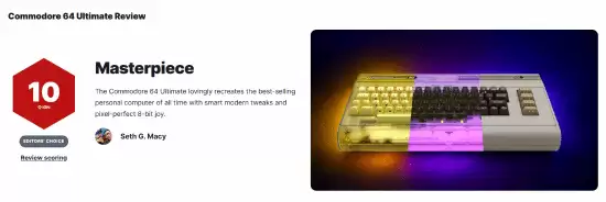 Commodore 64 Ultimate获满分:复古情怀与现代科技的完美融合