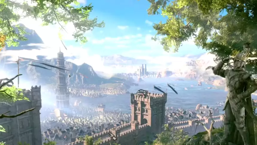 拉瑞安新作神界曝光：自研引擎打造无缝大世界