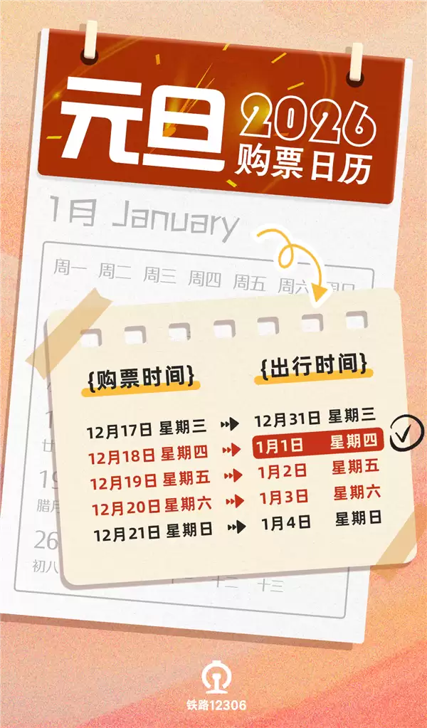 元旦火车票今起开售 教你如何提高购票成功率