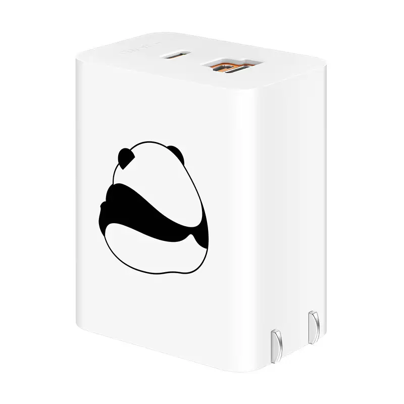 华为全能充多口充电器（Max 100W）熊猫和花主题限定版上架：1A / C + 1C 融合接口，249元