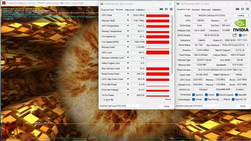 第一款高性能迷你显卡!七彩虹iGame RTX 5070 Mini OC 12GB评测:烤机一小时不到75度