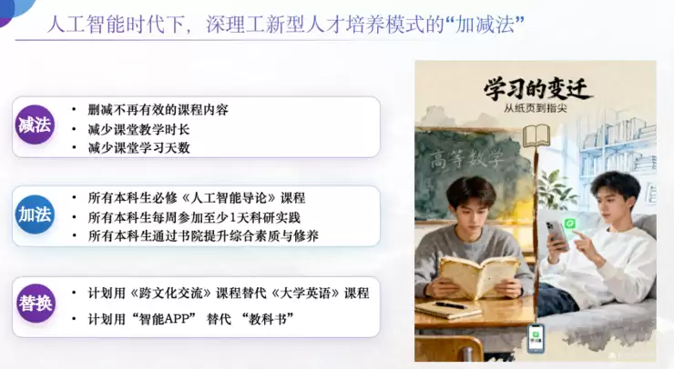深圳理工大学教务长赵伟:在AI时代,大学的使命是帮学生“找到自己”|GAIR 2025