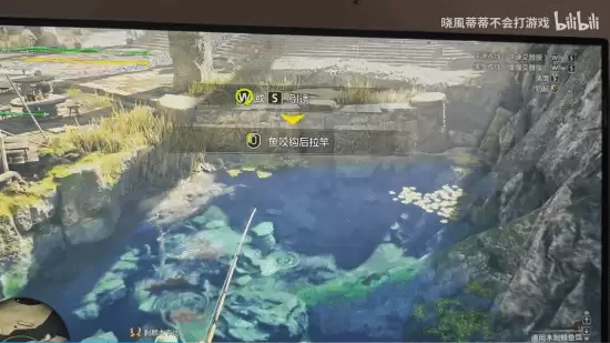 怪物猎人:荒野钓鱼操作现旋转键盘离谱提示