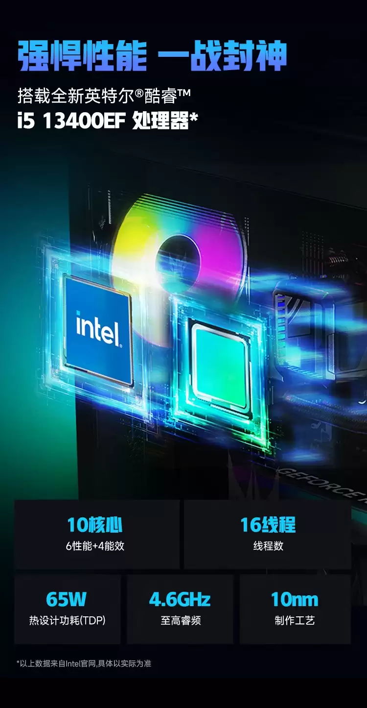 微星推出无烬 E1 台式电脑新机,搭载英特尔酷睿 i5-13400EF 嵌入式处理器