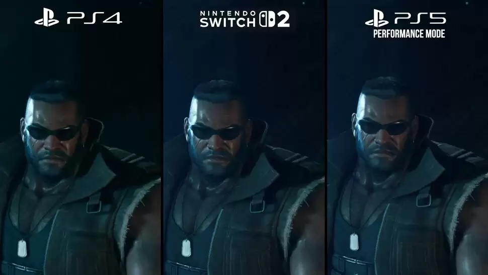 深入分析《最终幻想7 重制版》 Switch 2 版画质:DLSS 加持,接近 PS5、XSX 版本