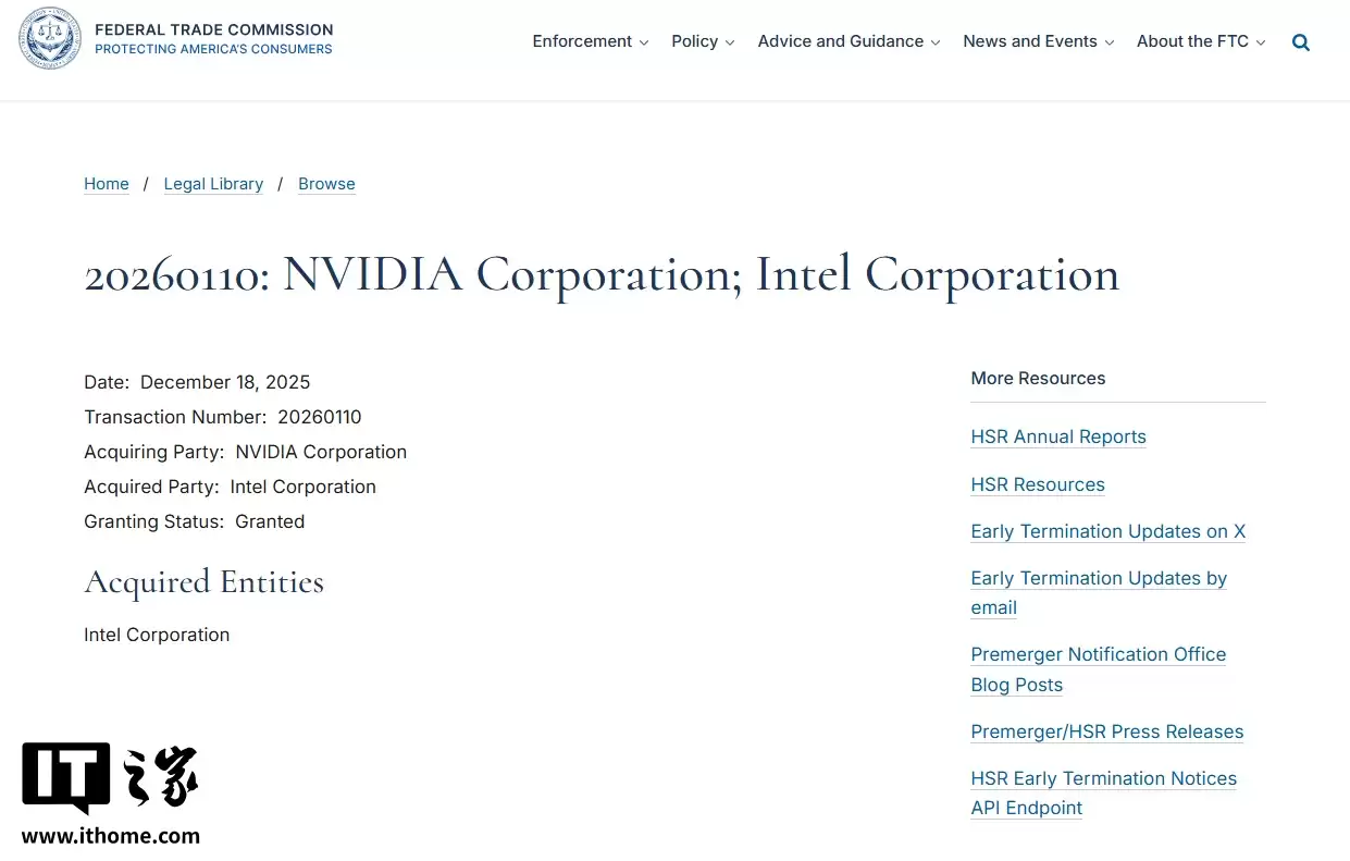 英伟达 50 亿美元投资英特尔获批,将共同开发“革命性”芯片