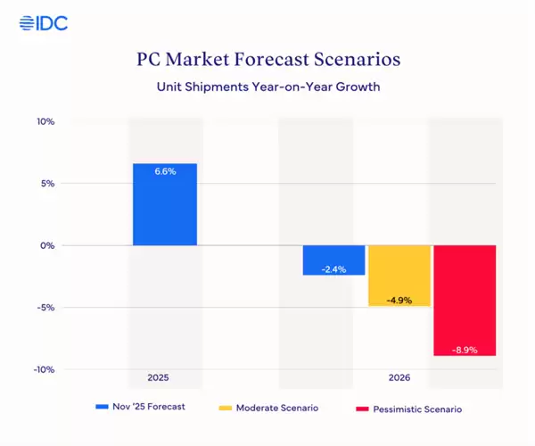 PC低价时代远去！IDC：明年电脑价格将大涨15-20%