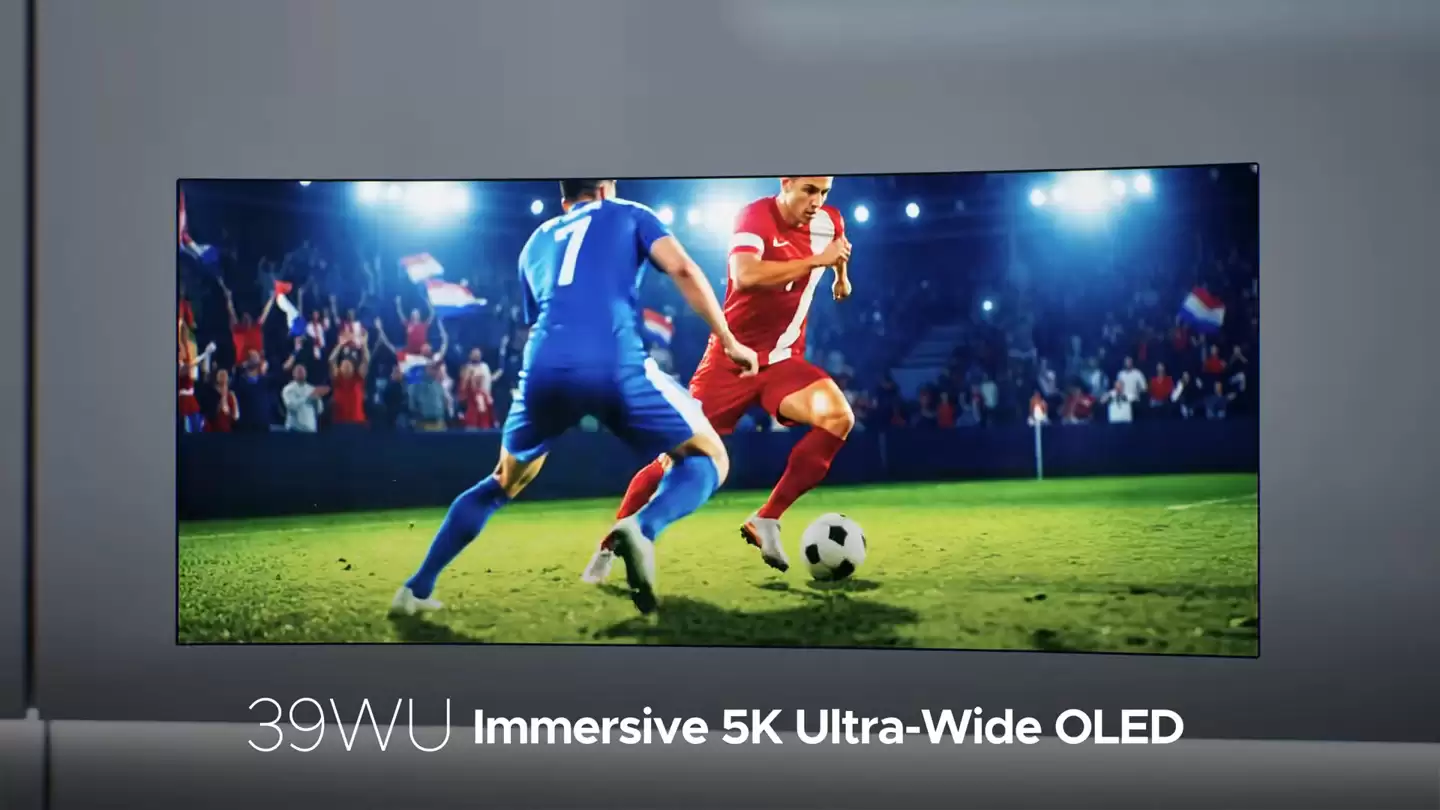 LGD 预热 Tandem WOLED 显示器新品:39 英寸 5K 曲面屏、27 英寸 UHD